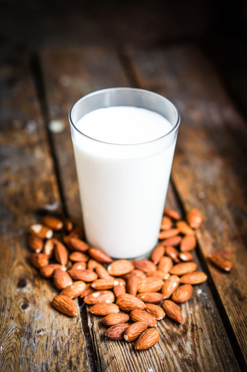 almond milk with no carrageenan and guar gum
