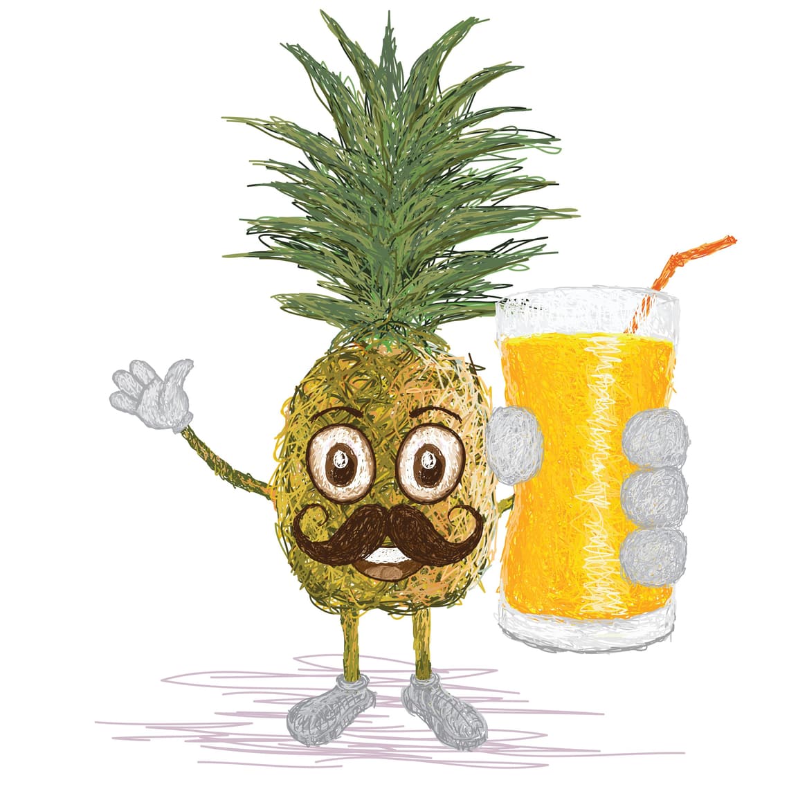 pineapple contains enzymes which help skin inflammation