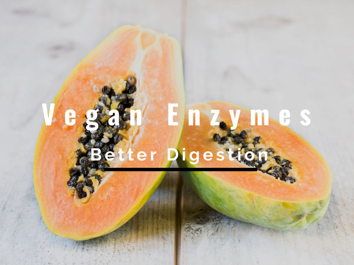 plant based vegan digestive enzyme supplements