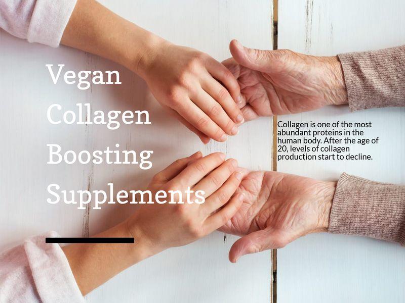 list of the best vegan supplements to support collagen production